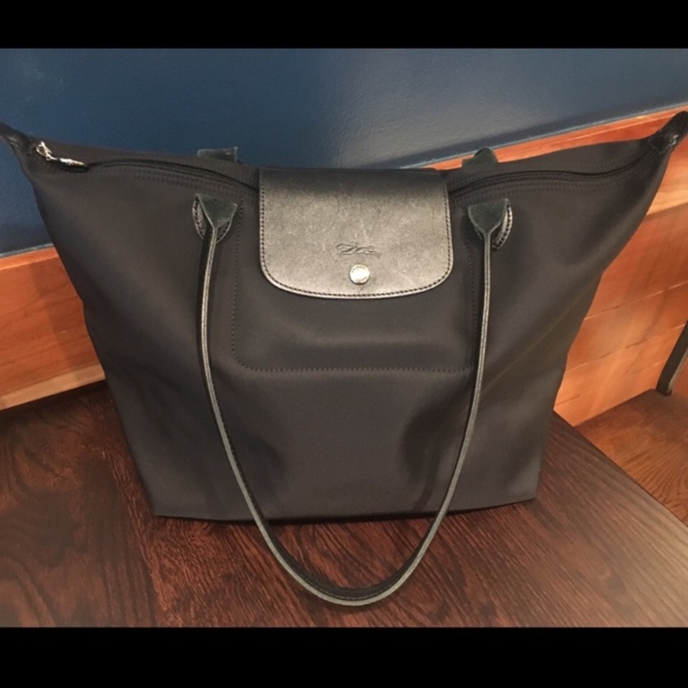 Longchamp Large Black Tote
